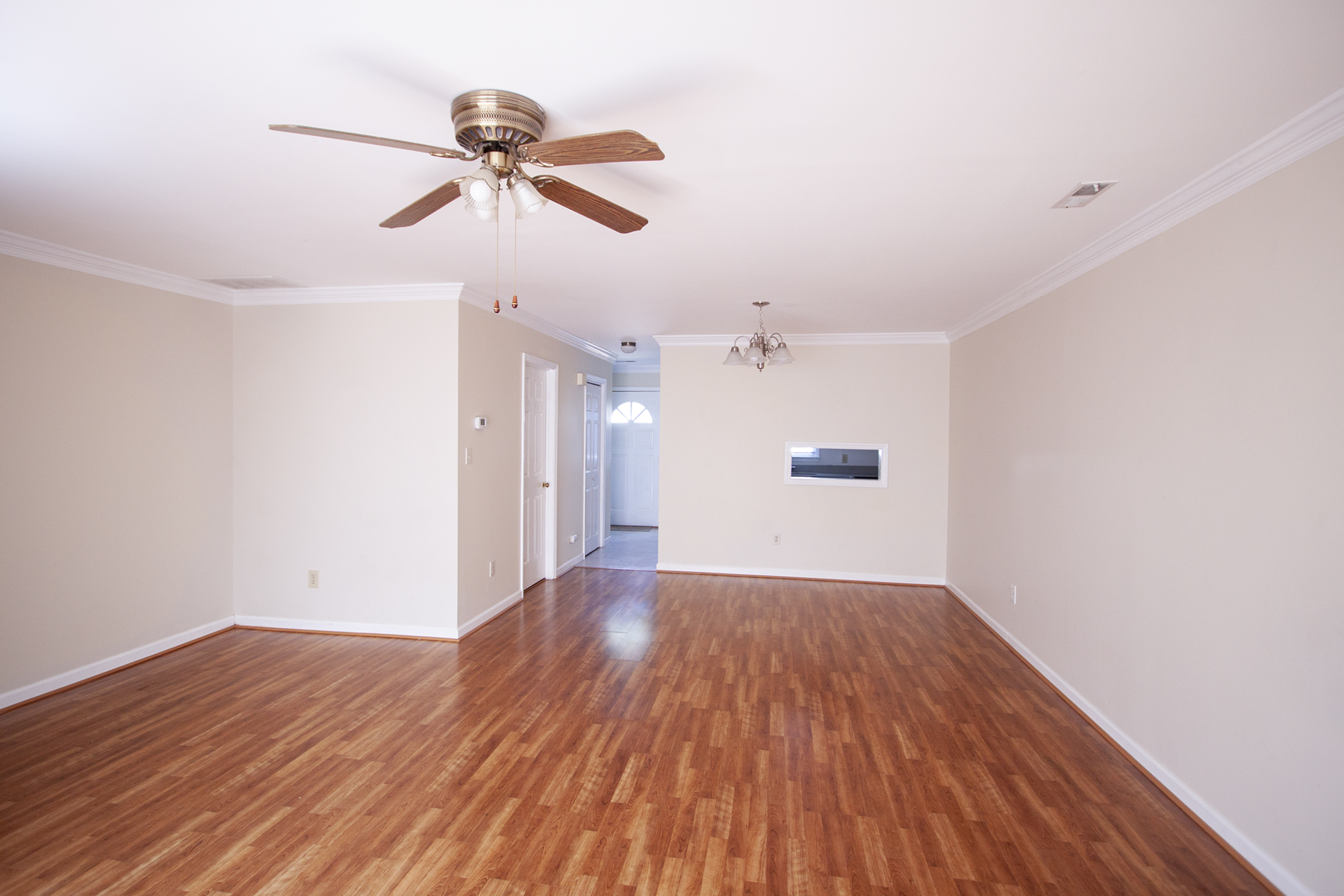 Kitchen, Living Area and Deck AW Rentals