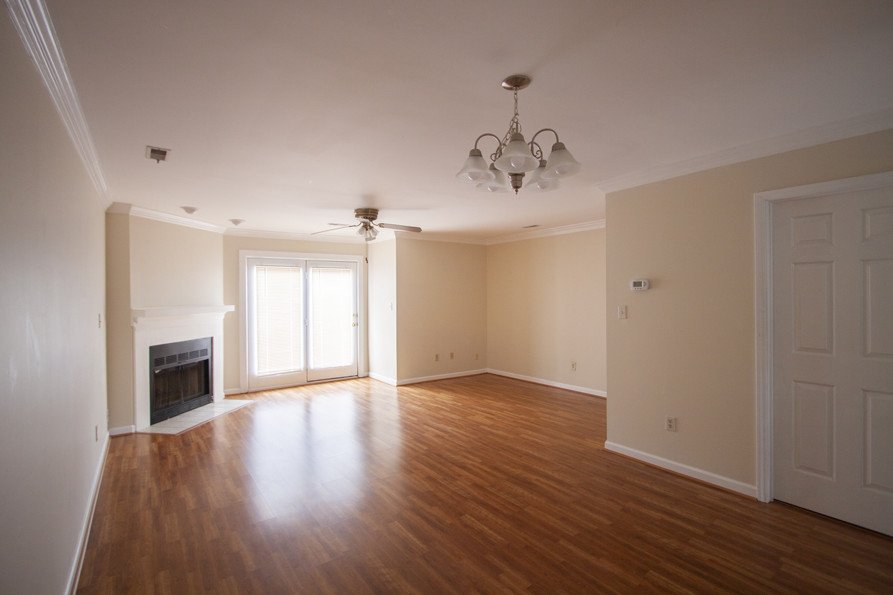 Kitchen, Living Area and Deck AW Rentals